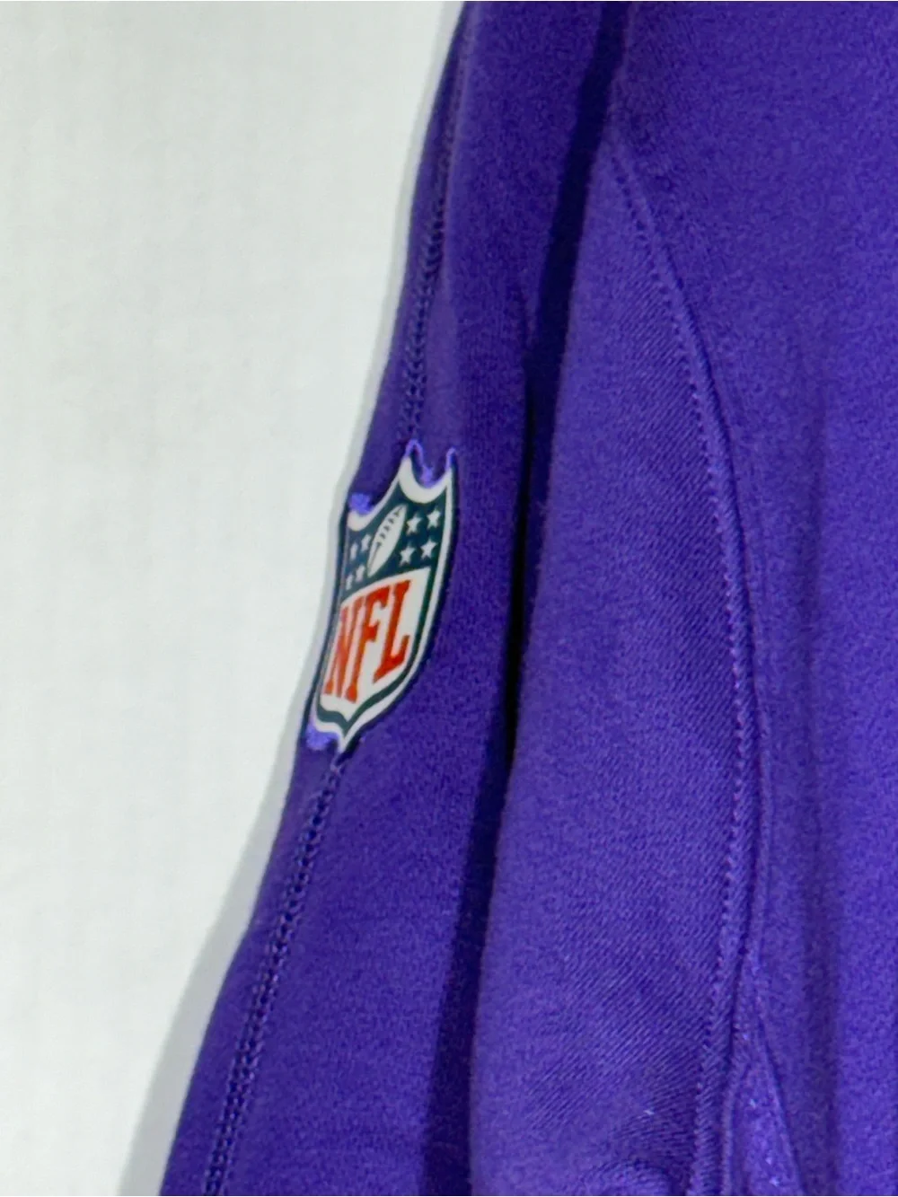 Men's Purple Minnesota Vikings Pullover Hoodie Sz S